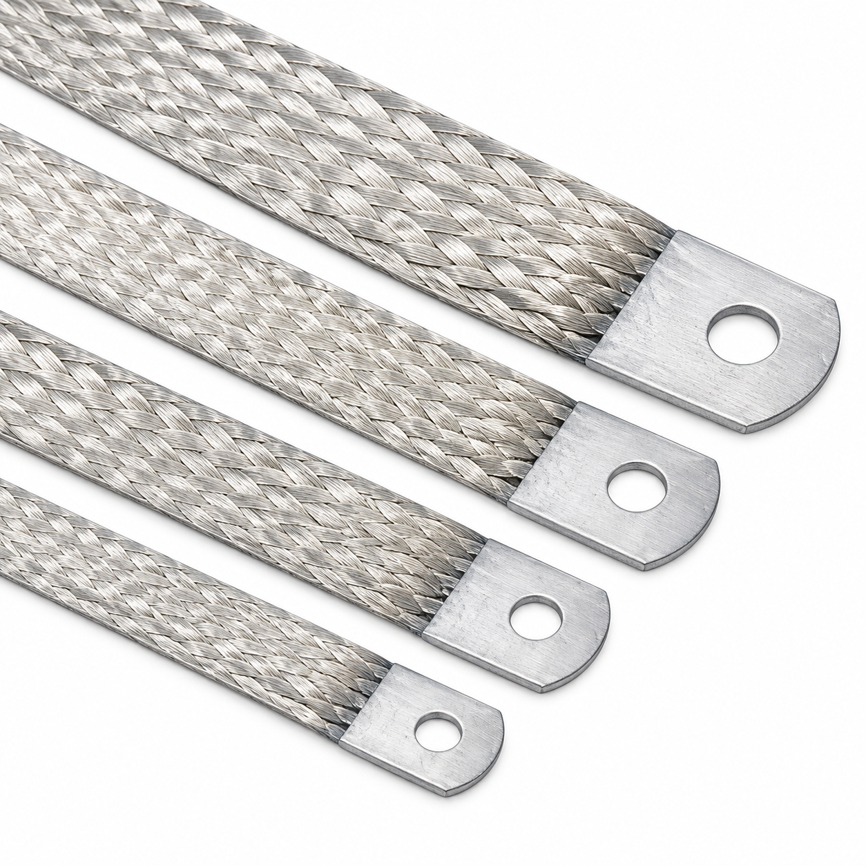 Integrated Joint Ground Earth-Tinned Braided Copper Tape