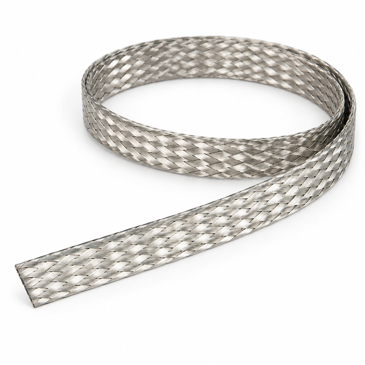 FTCBI Insulating Flat Tinned Copper Braided Tape