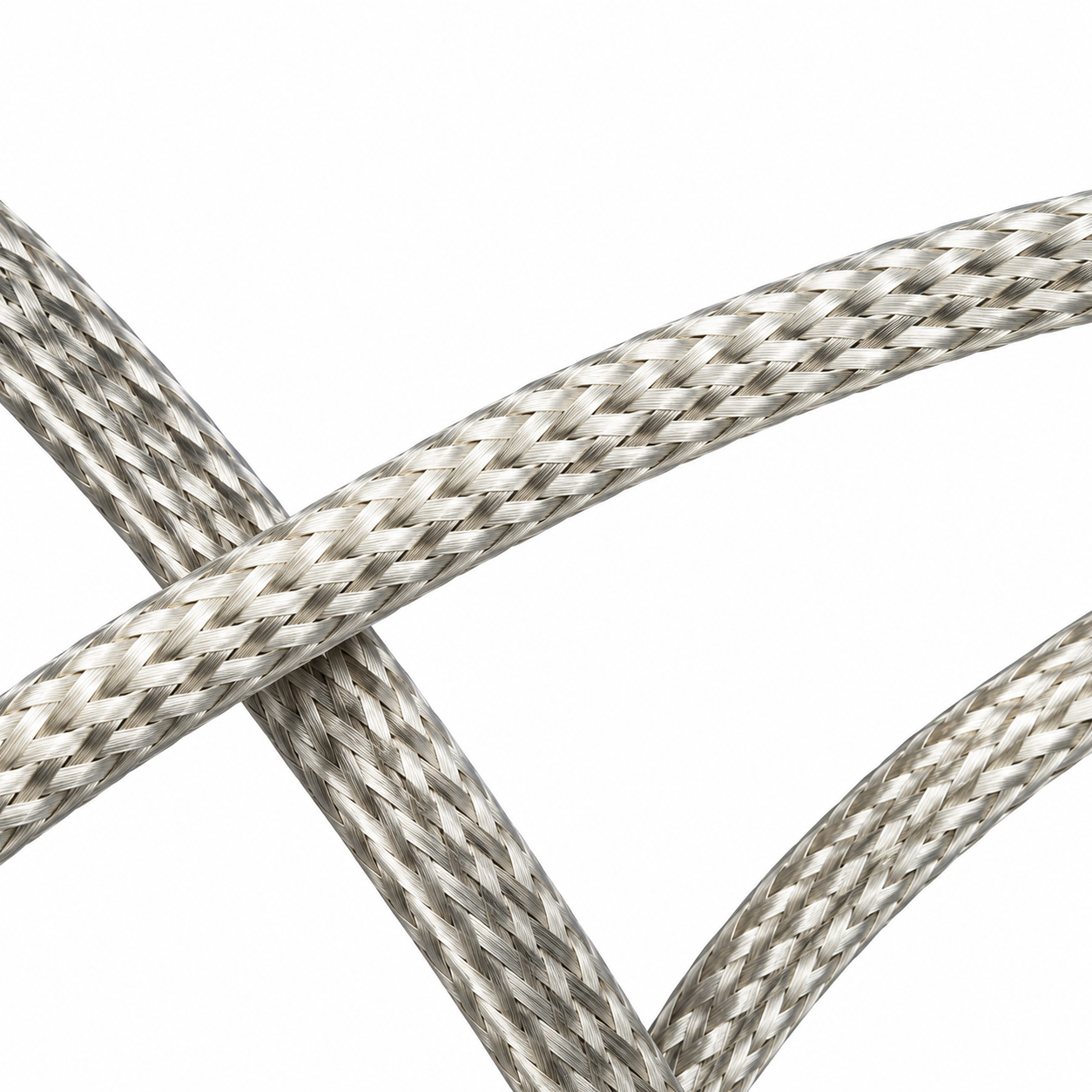 TTCE Tinned Copper Hollow Braided Tape