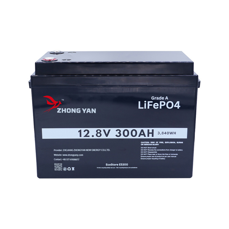 EleStore 300Ah 12.8V LiFeP04 Battery -(EVE Cells) & (Bluetooth BMS -JBD) - 300A Charge/Discharge